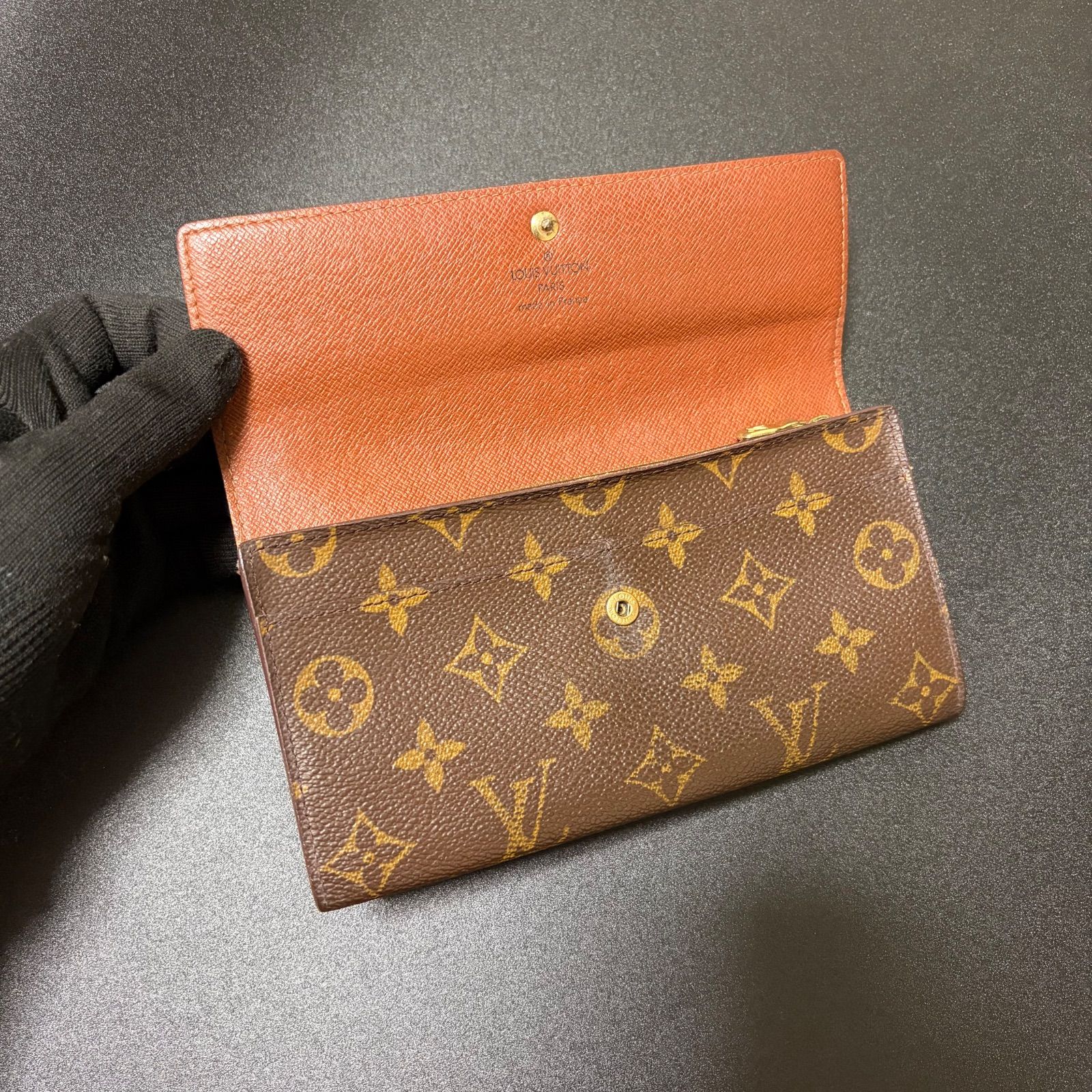 f100 ポルトモネ クレディ ポルトフォイユ サラ 旧型 Louis Vuitton