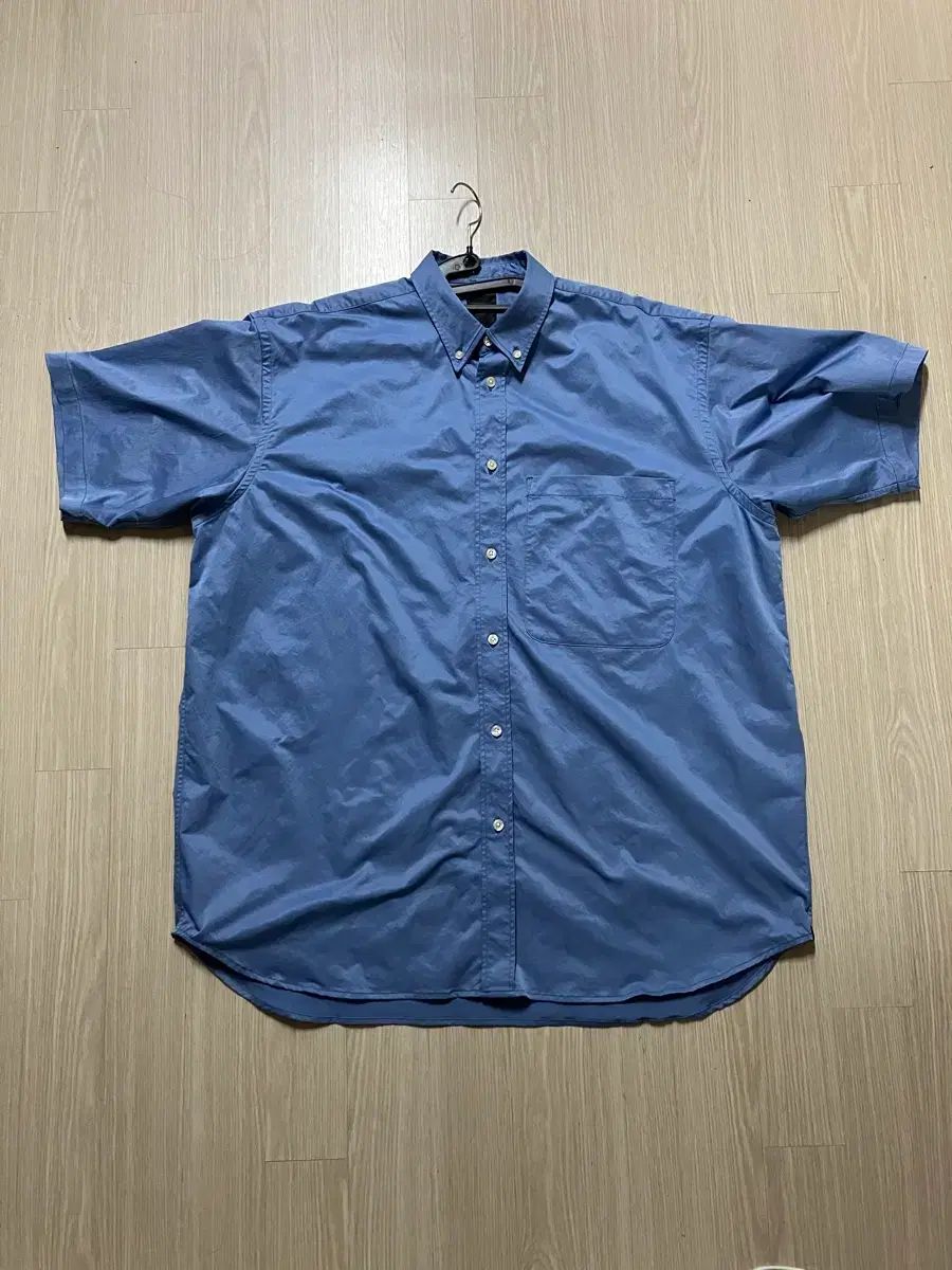 L DAIWA(ダイワ) PIER39 テック Regular（レギュラー） カラ（KARA）シャツ S/S ブルー