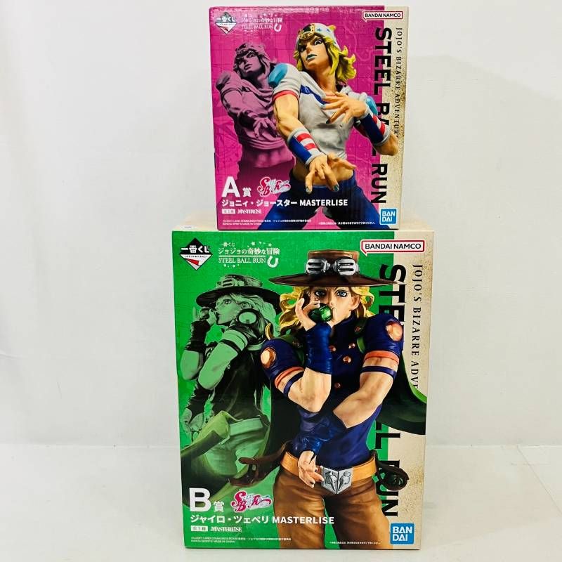 未開封】 一番くじ ジョジョの奇妙な冒険 STEEL BALL RUN 2体 セット