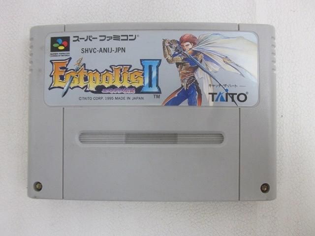 中古品 ゲーム スーパーファミコン ソフト エストポリス伝記II 箱