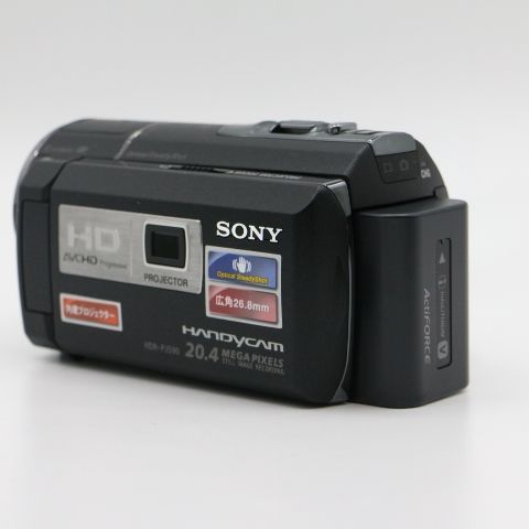 良品】 Sony ソニー HANDYCAM HDR-PJ590V 12x バッテリー付き デジタル