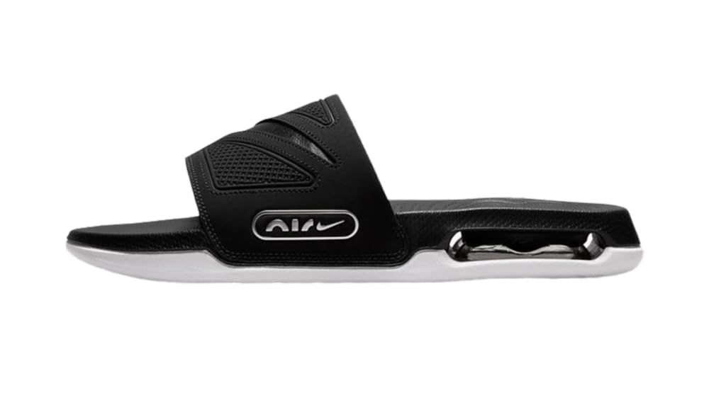 [ナイキ] エア マックス シロ スポーツ スライド シャワー サンダル メンズ AIR MAX CIRRO DC1460-004 ブラック/メタリックシルバー/ホワイト/ブラック スポーツ ジム 筋トレ フィットネス トレーニング ユニセックス メンズ 軽