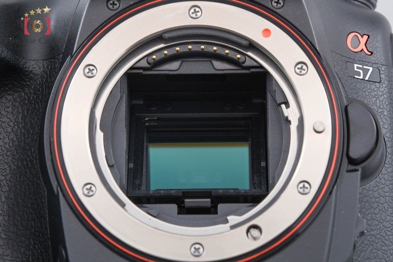 中古】SONY ソニー α57 SLT-A57 ダブルズームレンズキット - メルカリ