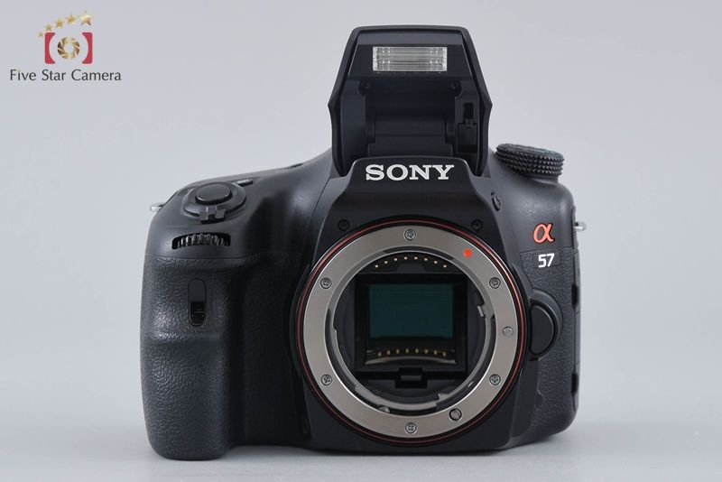 中古】SONY ソニー α57 SLT-A57 ダブルズームレンズキット - メルカリ
