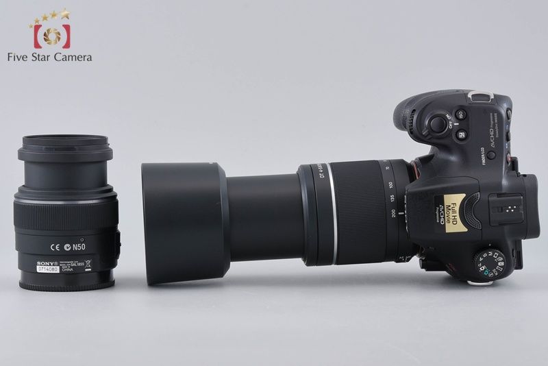 中古】SONY ソニー α57 SLT-A57 ダブルズームレンズキット - メルカリ