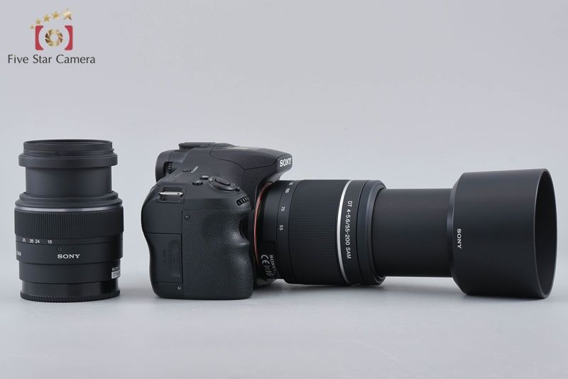 中古】SONY ソニー α57 SLT-A57 ダブルズームレンズキット - メルカリ