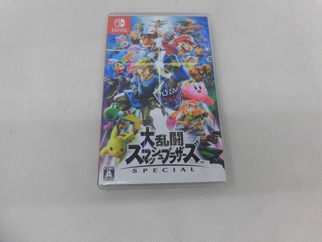 中古品 ゲーム Nintendo switch ニンテンドースイッチ ソフト 大乱闘スマッシュブラザーズ SPECIAL
