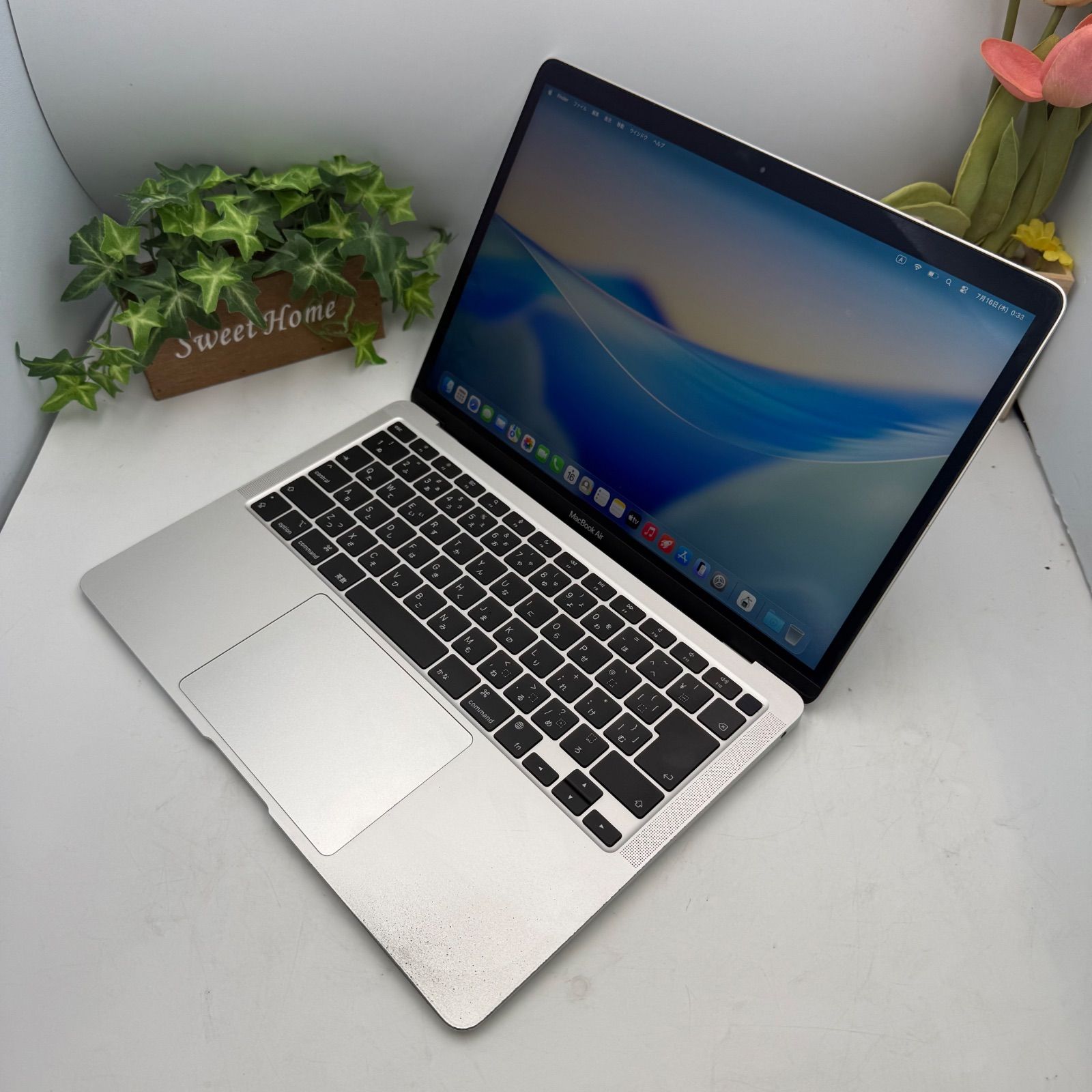 バッテリー100%】MacBook Air M1 16GB/256GB - メルカリ