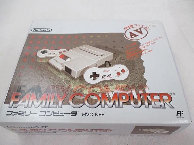中古品 ゲーム ニューファミコン本体 HVC-101 動作品 箱付き
