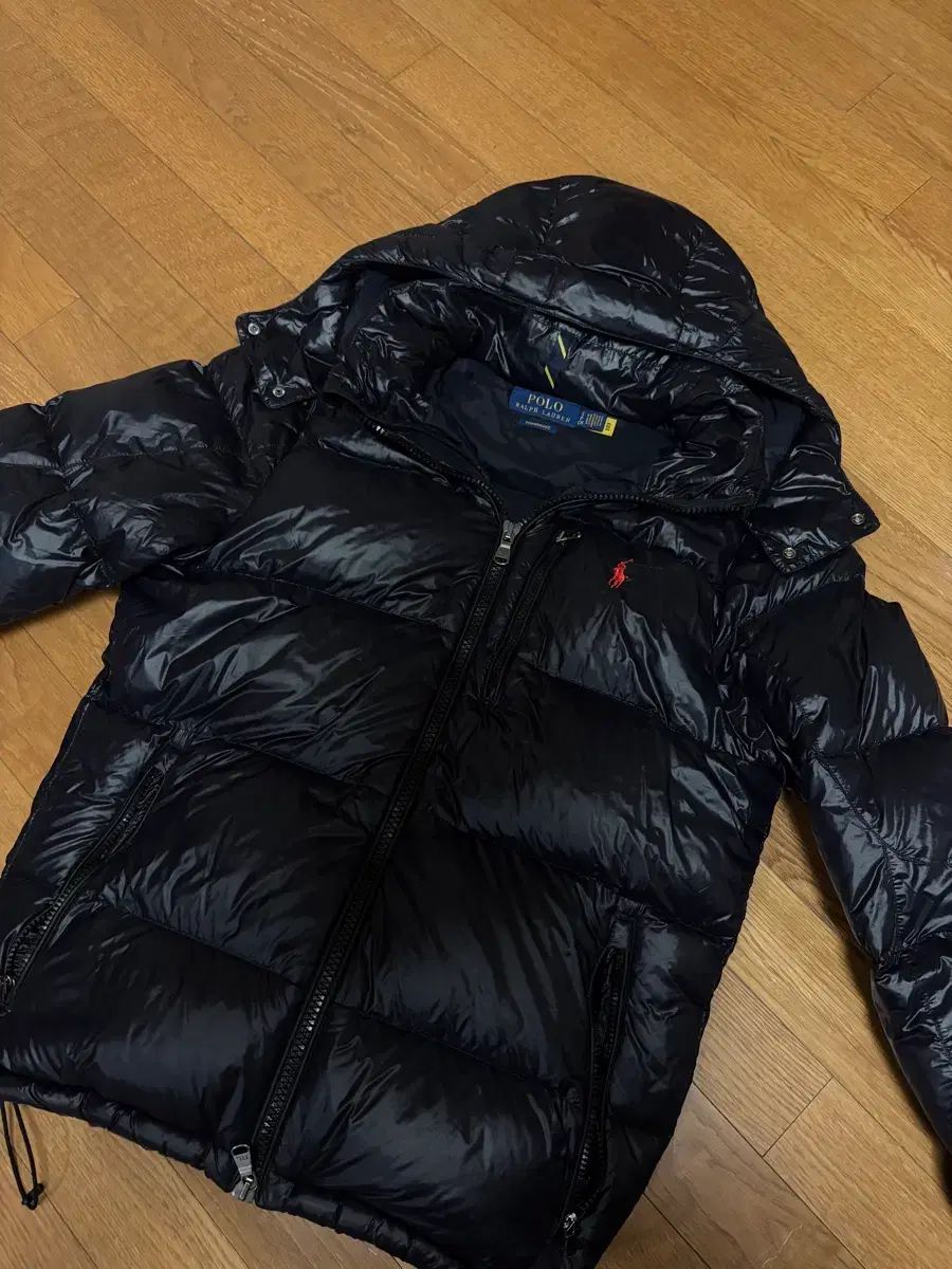 POLO RALPH LAUREN ポロラルフローレン ゴーハム ダックダウン 光沢ダウン