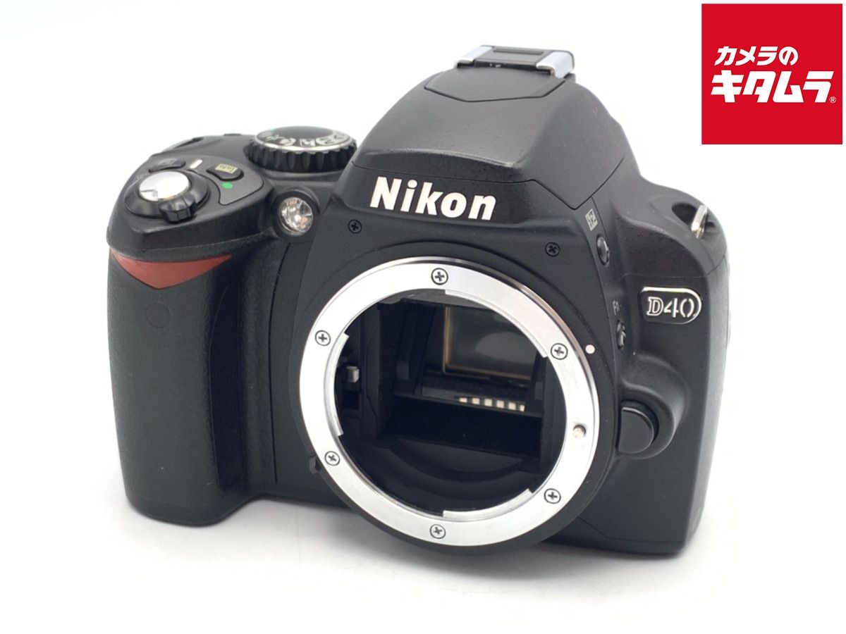 【中古】 【良品】 ニコン D40 ブラックボディ