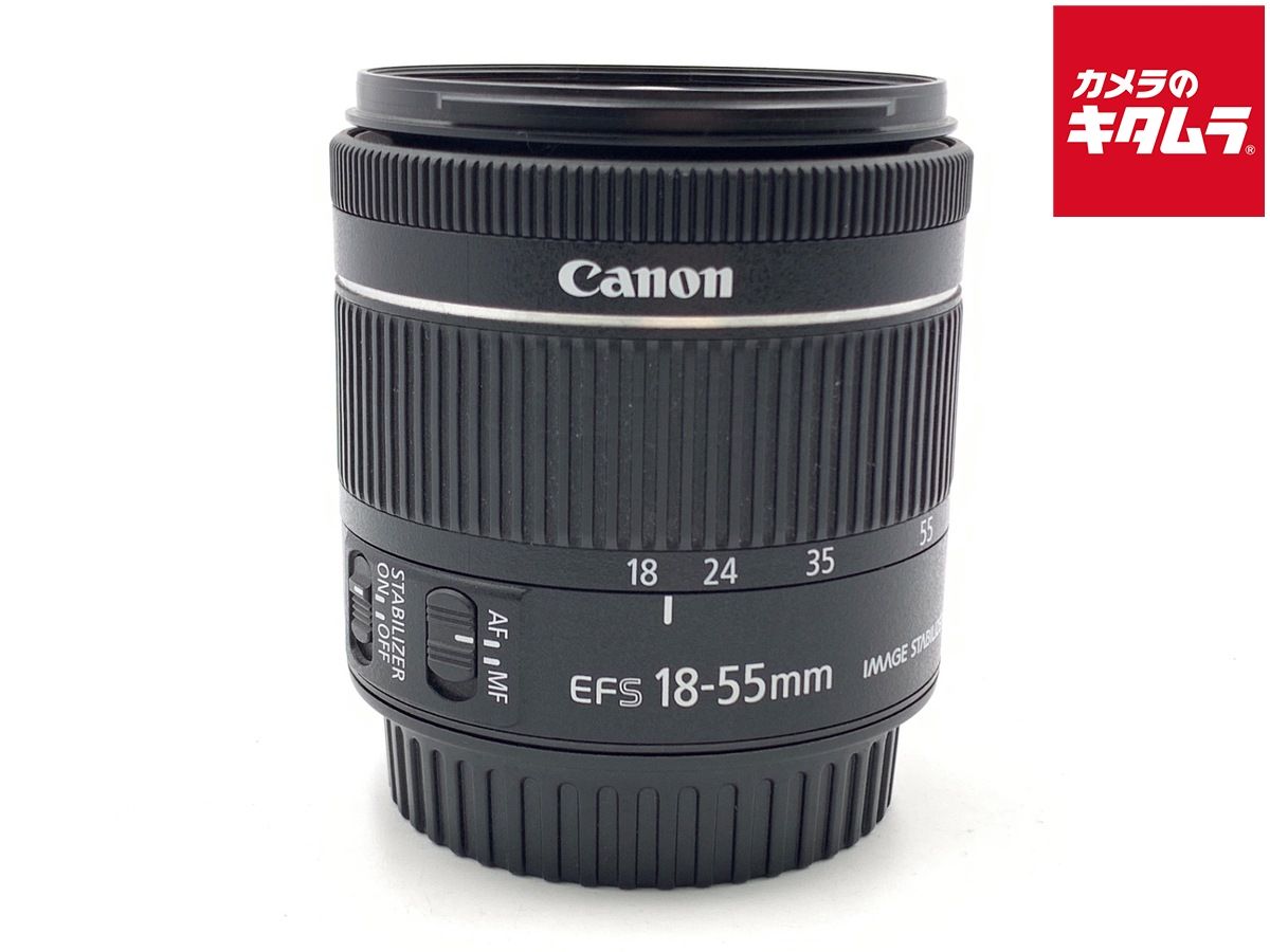 【中古】 【良品】 キヤノン EF-S18-55mm F4-5.6 IS STM