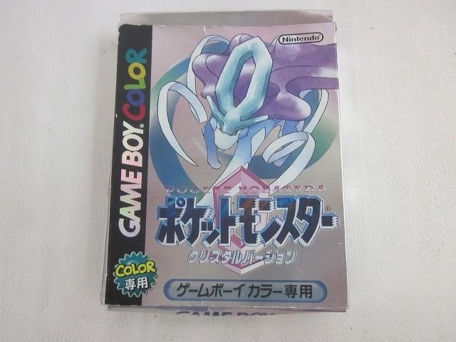訳あり ゲーム ゲームボーイ ソフト 空箱のみ ポケットモンスター クリスタルバージョン 箱説付き