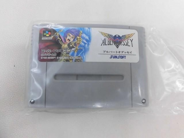 中古品 ゲーム スーパーファミコン ソフト アルバート オデッセイ 箱