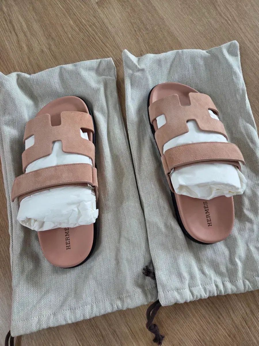 Hermes エルメス シプレ サンダル スウェード Nxde I love 38 5 新品