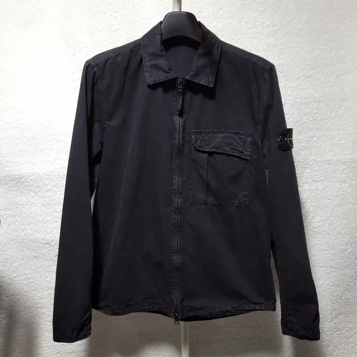新品級 M / 24SS ストーンアイランド オールド トリートメント オーバーサイズシャツ ジャケット
