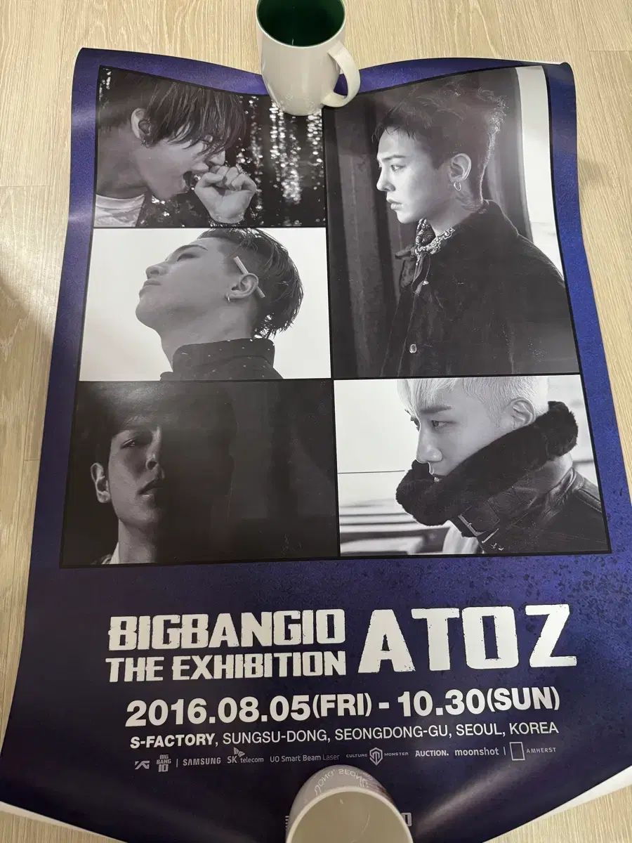 BIGBANG 10周年 展示 ポスター セット (+紙箱) - メルカリ