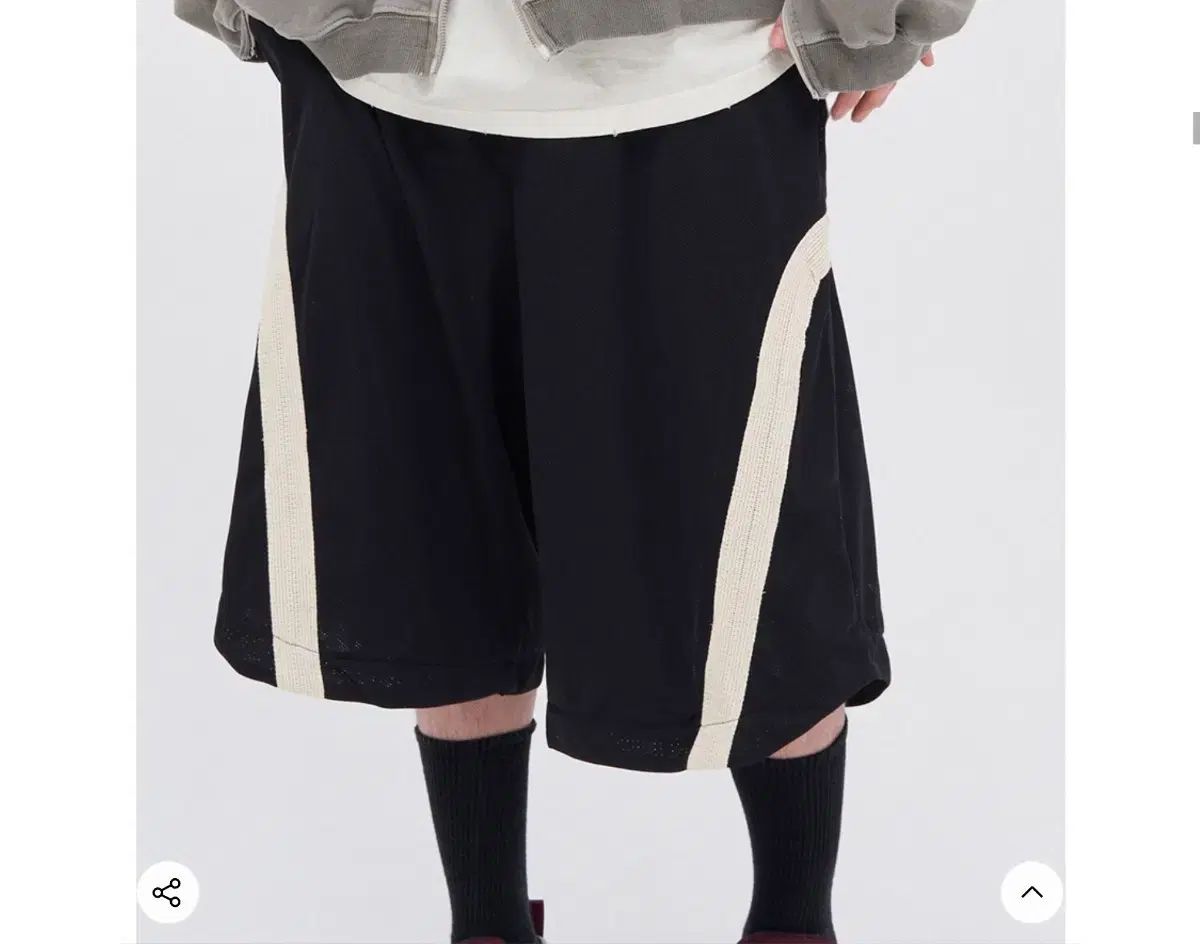 NONFLOOR シューティング バミューダ パンツ ブラック（新品）