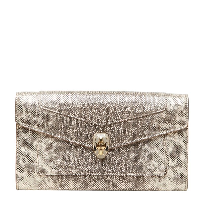 Bvlgari セルペンティフォーエバー ブルガリ 財布 蛇 未使用に近い