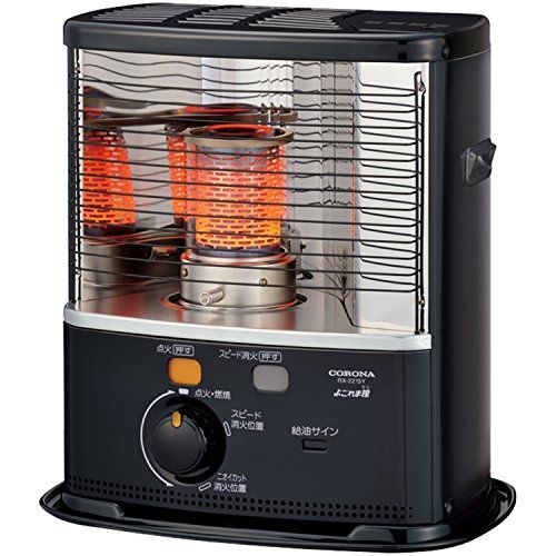 【中古】 CORONA コロナ 石油ストーブ⭐︎灯油缶付⭐︎ CORONA(コロナ) 石油ストーブ 【日本生産】 (木造6畳 / コンクリート8