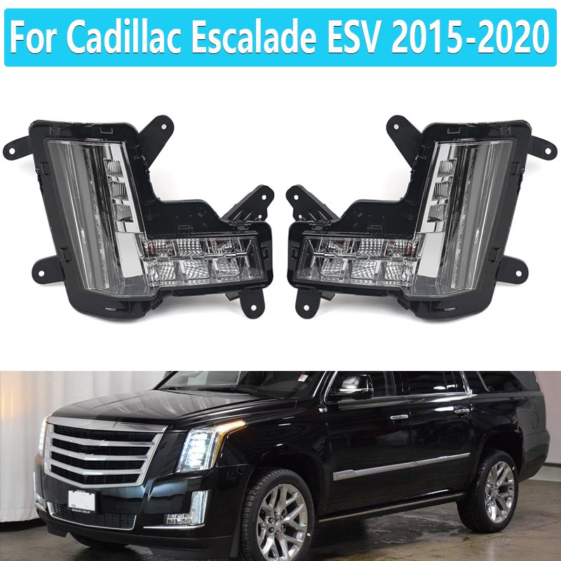 キャデラック エスカレード ESV 2015〜2020 フォグランプ DRL LED