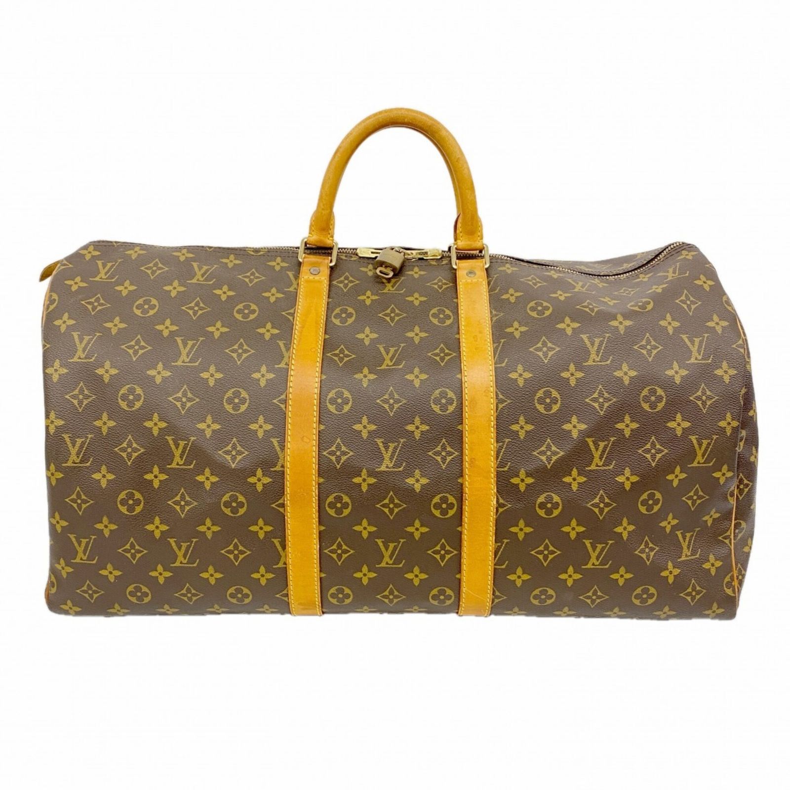 ルイ・ヴィトン(Louis Vuitton) ルイ・ヴィトン バッグ・ボストンバッグ モノグラム キーポル55 M41424 ブラウンメンズ レディース