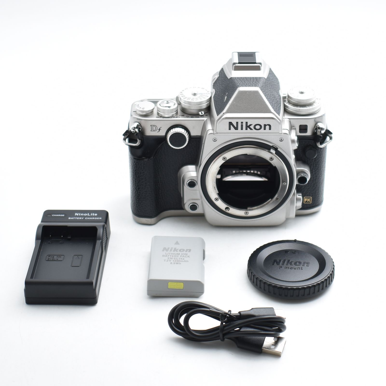 B#13026 Nikon デジタル一眼レフカメラ Df シルバーDFSL