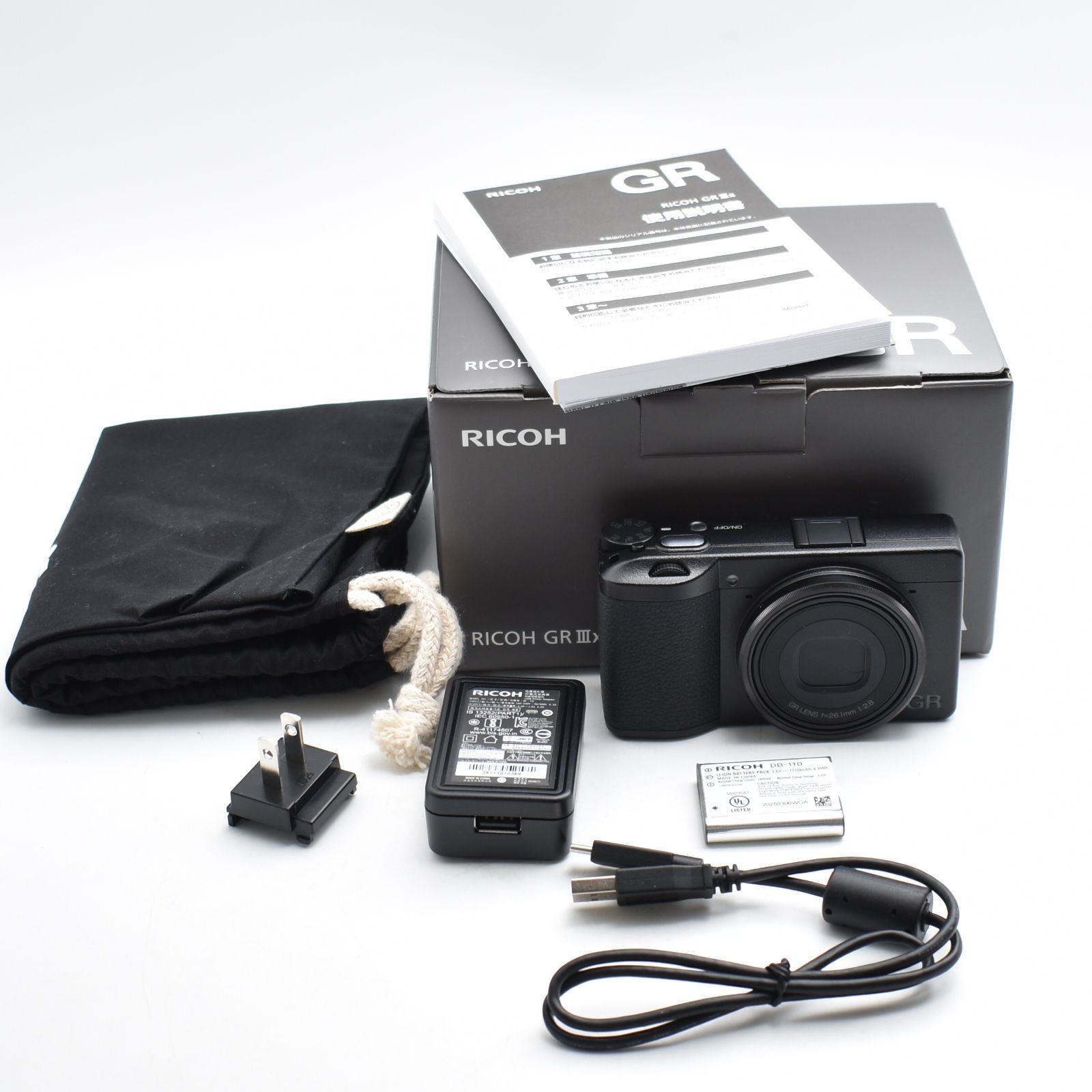 RICOH GR IIIx HDF 本体 + 付属品 B#12386 RICOH GR IIIx HDF 特別モデル デジタルカメラ HDF搭載 焦点