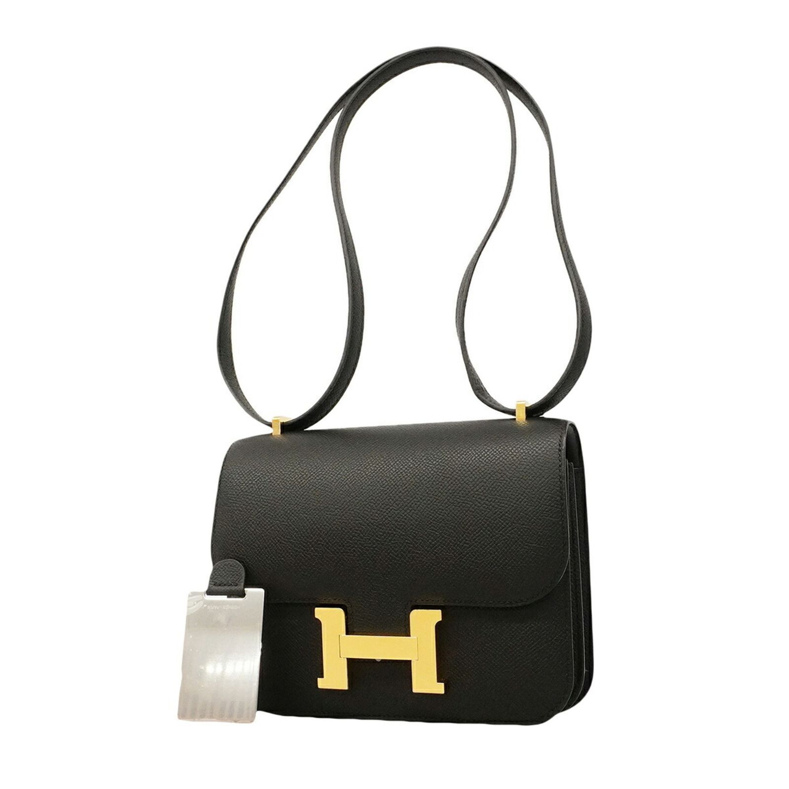 エルメス(Hermes) エルメス ショルダーバッグ コンスタンス18 ヴォーエプソン ブラック G刻印レディース P3165403
