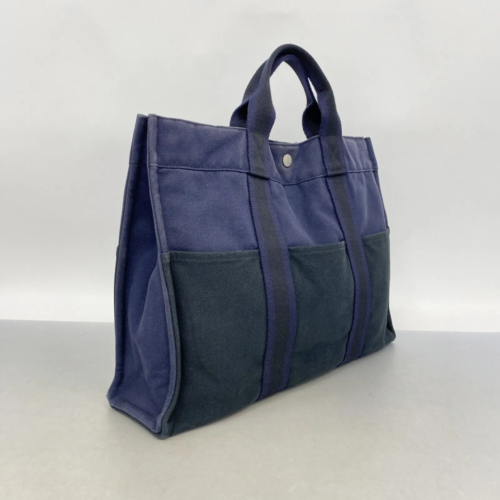 エルメス(Hermes) エルメス トートバッグ フールトゥMM キャンバス 