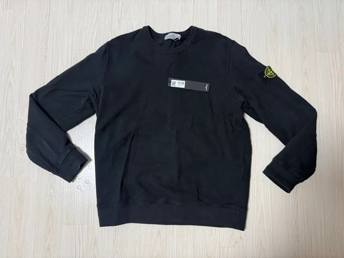 (正規品) STONE ISLAND ストーンアイランド スウェット ブラック (XL) 24万 팜
