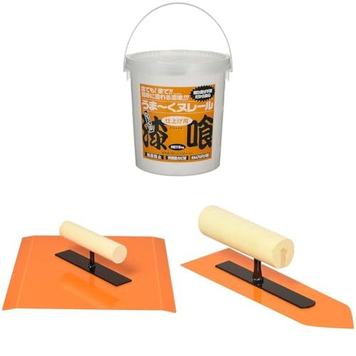 【セット買い】日本プラスター うま~くヌレール 5kg 白色 12UN01 + 日本プラスター うま~くヌレール こて板 UK240 + 日本プラスター うま~くヌレール こて UK220pms d6bbfe10