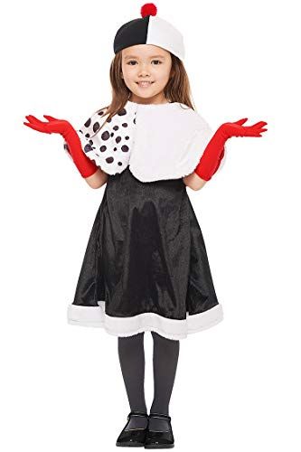 ディズニー 101匹わんちゃん クルエラ キッズコスチューム 女の子 対応身長120cm-140cmpms 33abc44f 8,102円
