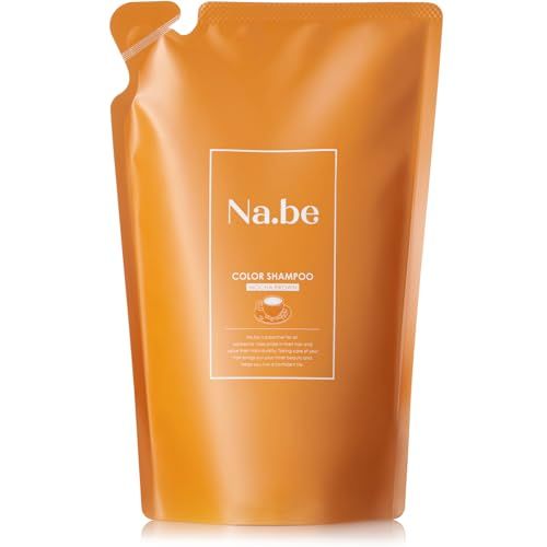 ナイブ ヘア カラーシャンプー （モカブラウン）詰め替え 300ml[ セラミド 4種 保湿 加水分解ケラチン ハリ コシ 植物由来成分 8種 配合 Na.be ]pms 2b774b8c