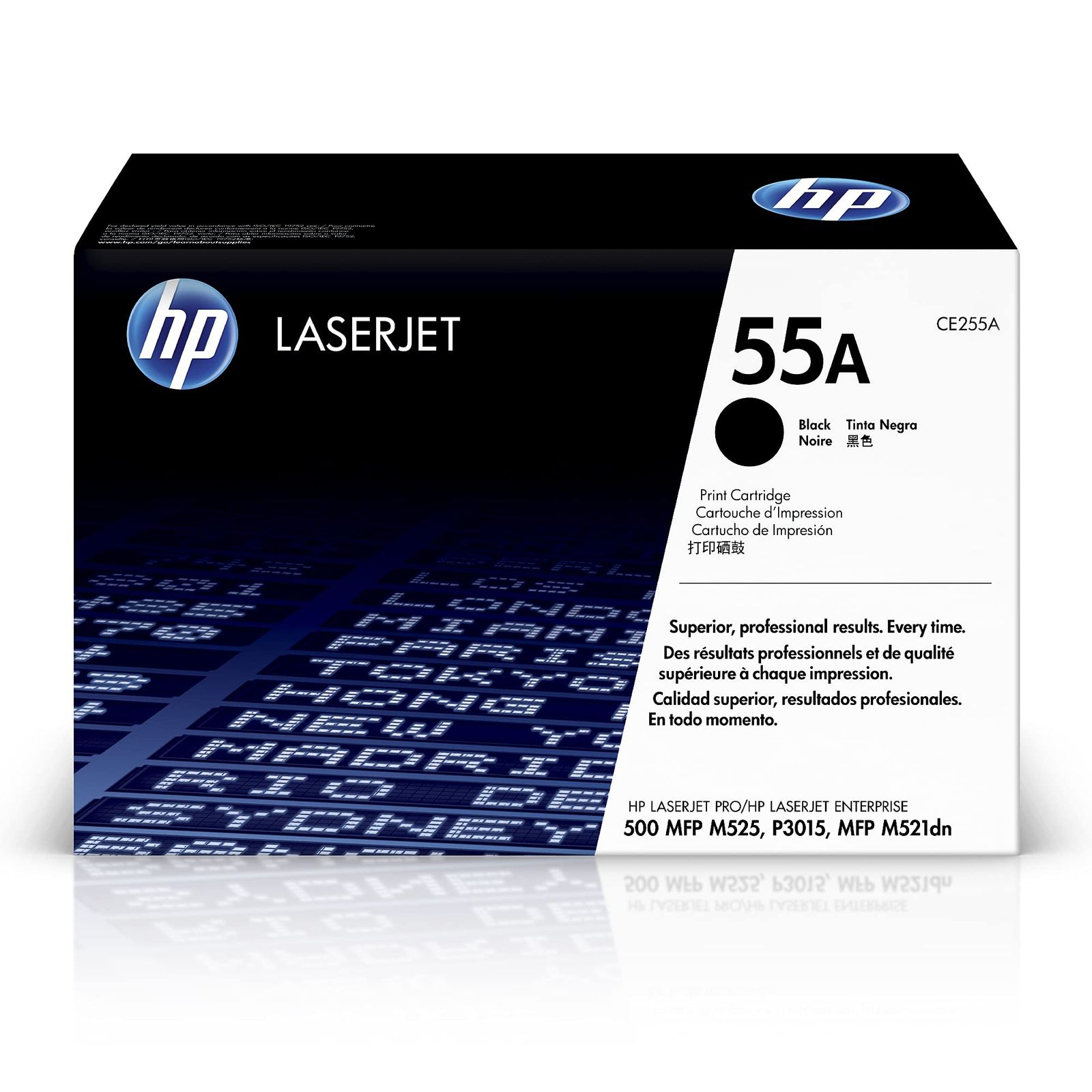 HP 純正 プリントカートリッジ 黒 標準 (P3015) CE255A