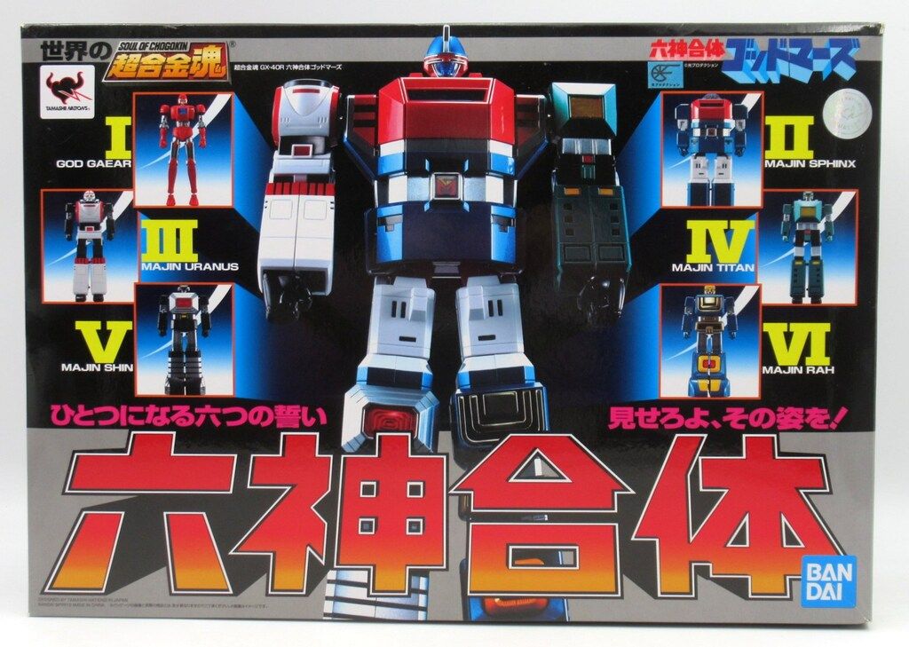 バンダイ 超合金魂 六神合体ゴッドマーズ GX-40R