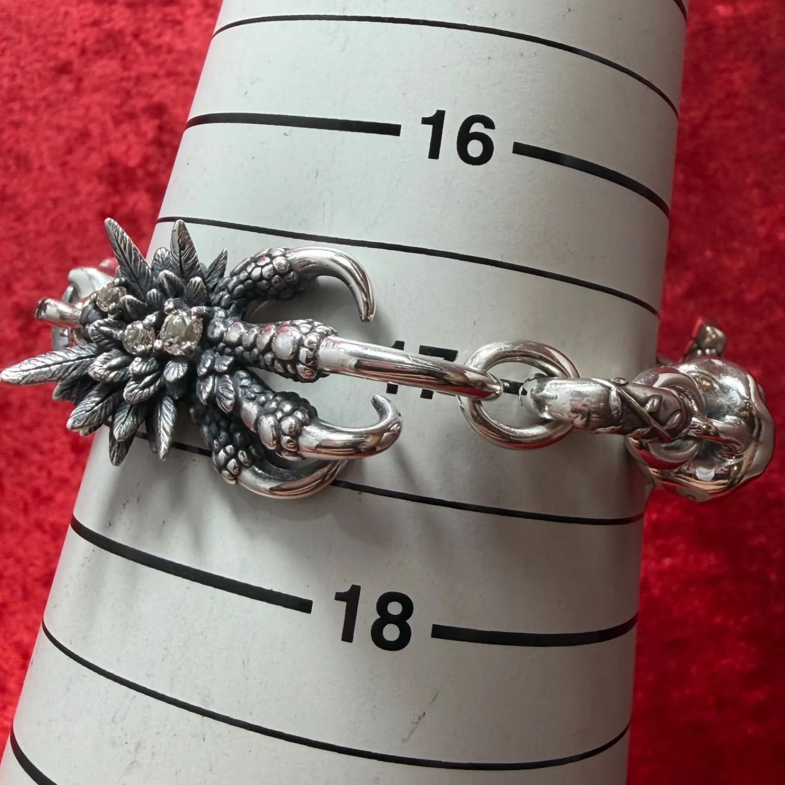 美品 ナイトレイヴン ブレスレット 63.8g ブラッディマリー/Bloody