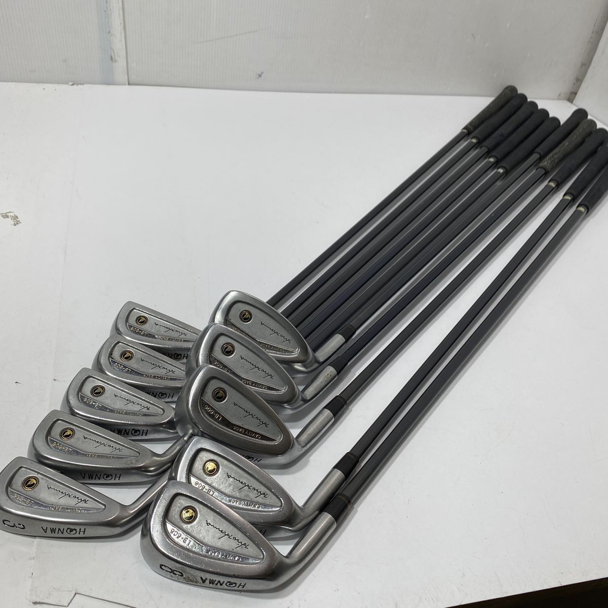 ホンマ HONMA LB-606 アイアン 10本セット 男性右利き 純正カーボン