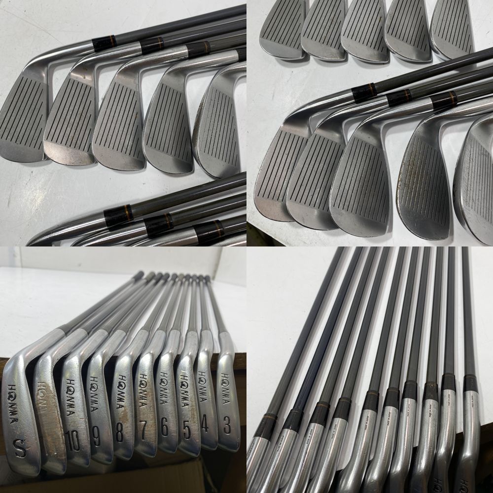 ホンマ HONMA LB-606 アイアン 10本セット 男性右利き 純正カーボン