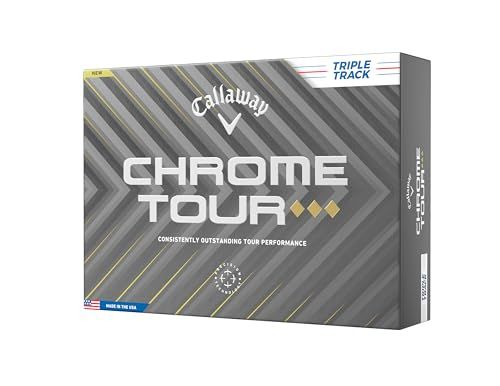 キャロウェイ(Callaway) ゴルフボール CHROME TOUR TRIPLE DIAMOND 25 4ピース構造pms 9823eba1