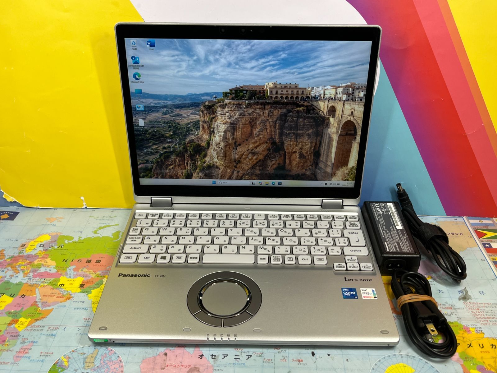 美品 16GB レッツノート CF-QV1 2in1 12型 超軽量 ノートPC