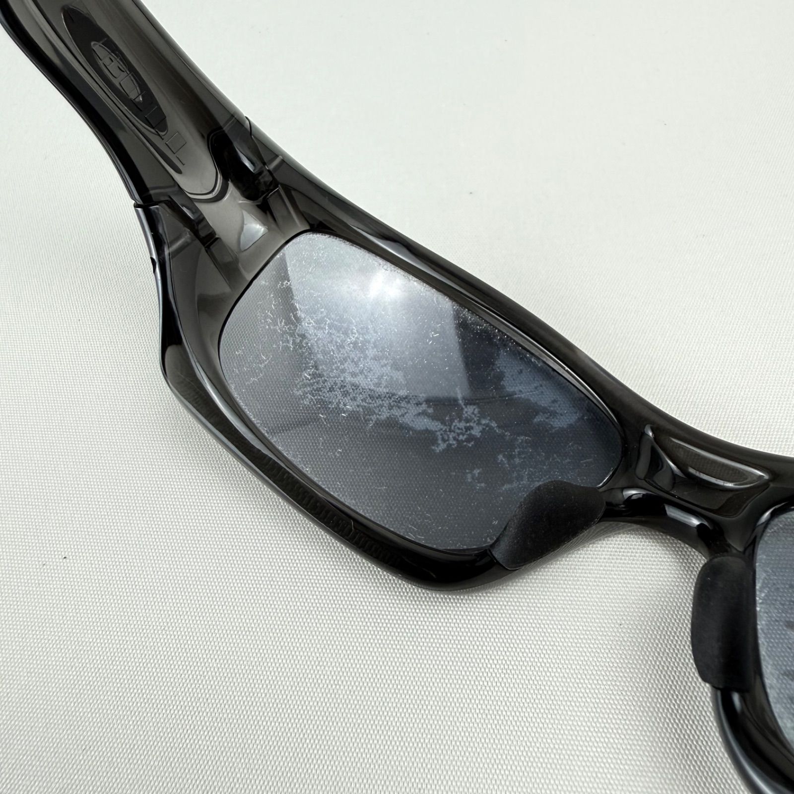 OAKLEY tech archive PITBULL black clear sunglasses OO9161-12