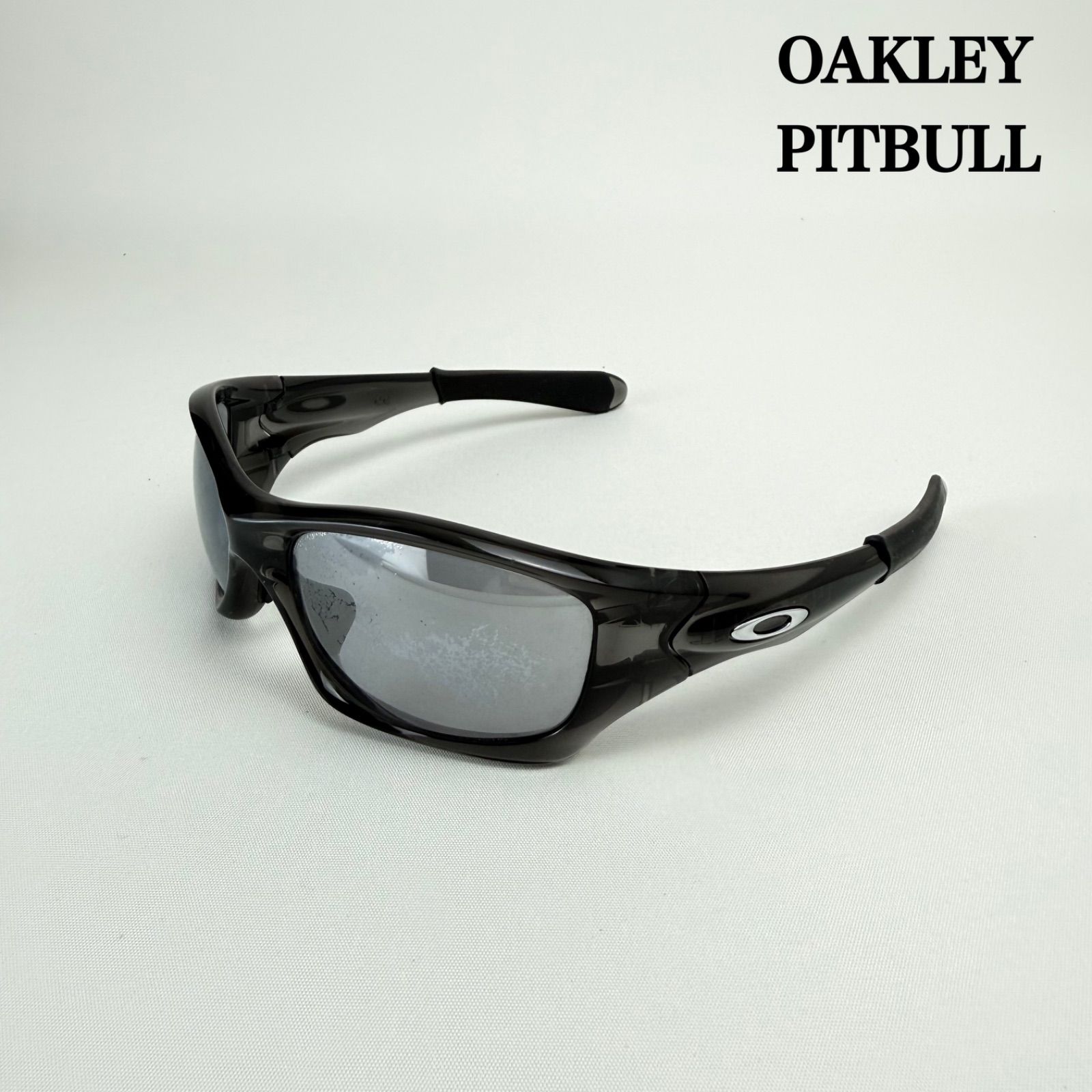 OAKLEY tech archive PITBULL black clear sunglasses OO9161-12