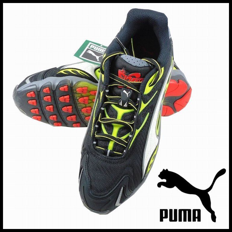 新品 定価19,800円 PUMA × A$AP ROCKY プーマ×エイサップ ロッキー Inhale Mesh/インヘイル メッシュ 26.5cm 黒 スニーカーメンズ