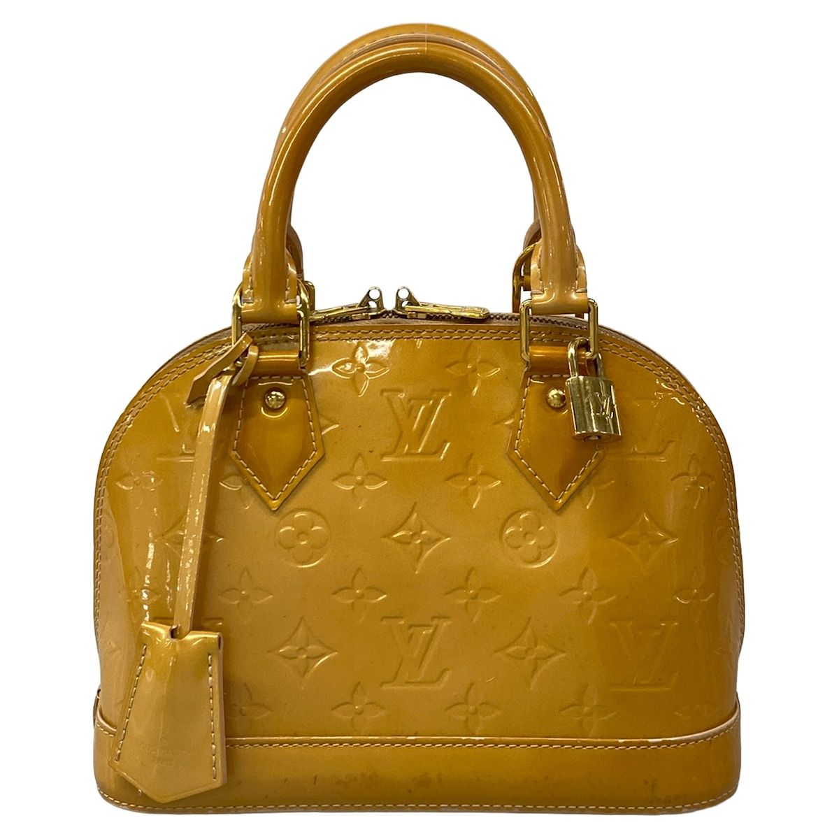 LOUIS VUITTON(ルイヴィトン) ハンドバッグ モノグラムヴェルニ アルマBB M91607 ローズフロランタン レザー