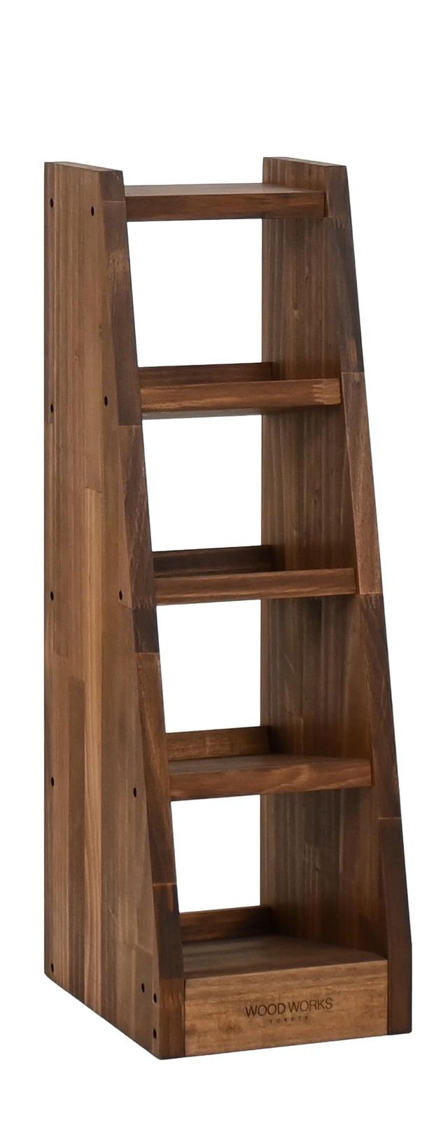 WOOD WORKS 日本製 ライフル・ハンドガン兼用 マガジン収納ラック (ブラウン)MBpms
