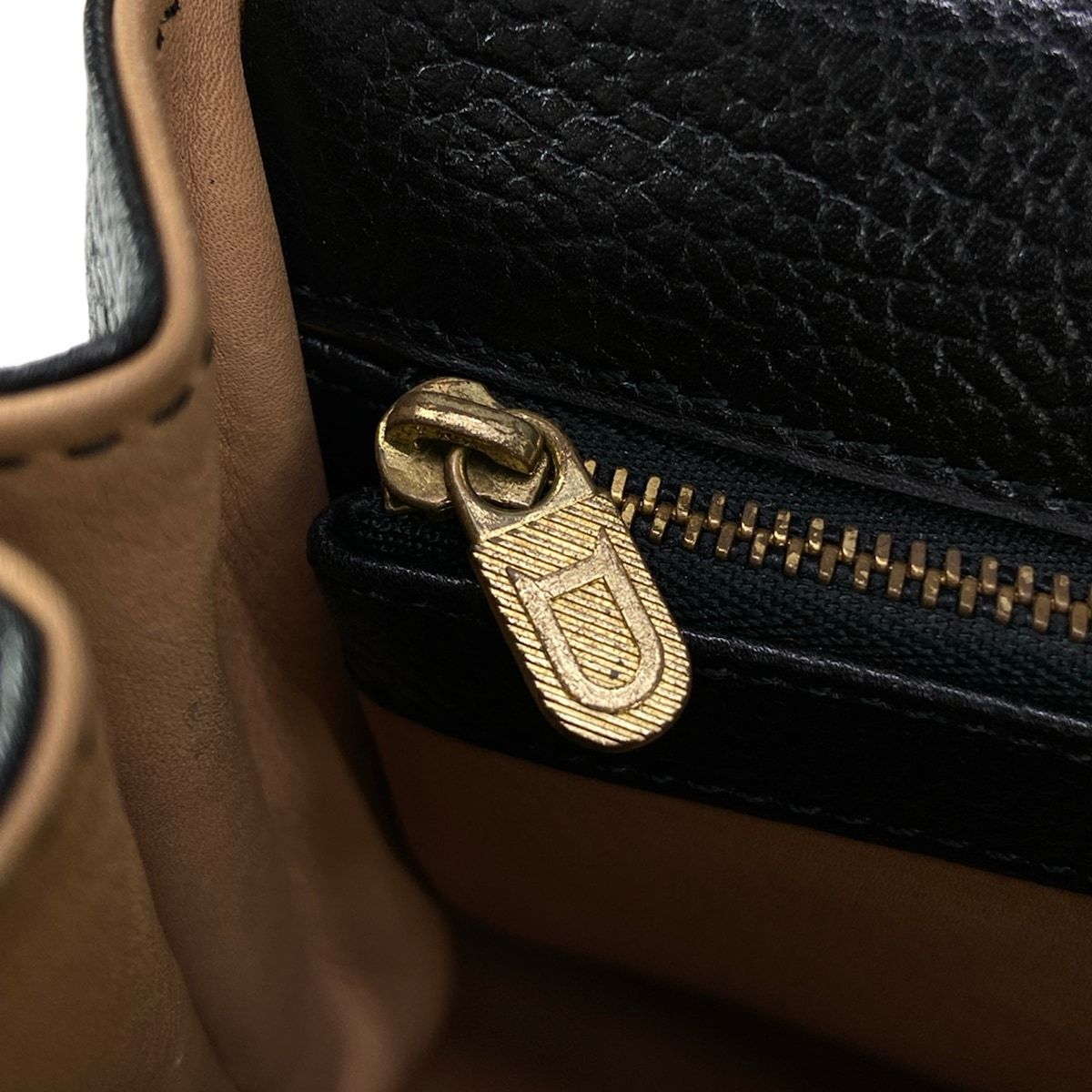 DELVAUX(デルボー) ハンドバッグ ブリヨンMM 黒 レザー - メルカリ