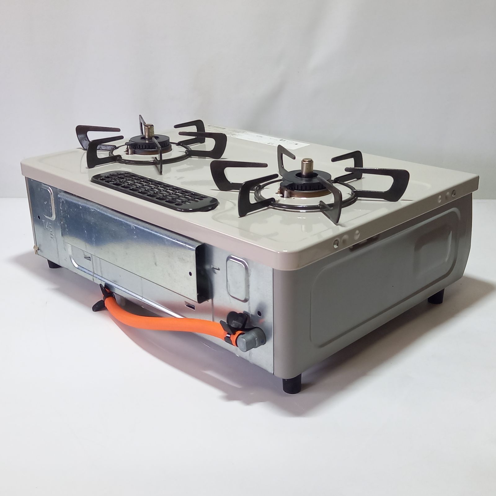 生活家電 リンナイ LPガス用ガステーブル RTE340BEL ホース付き