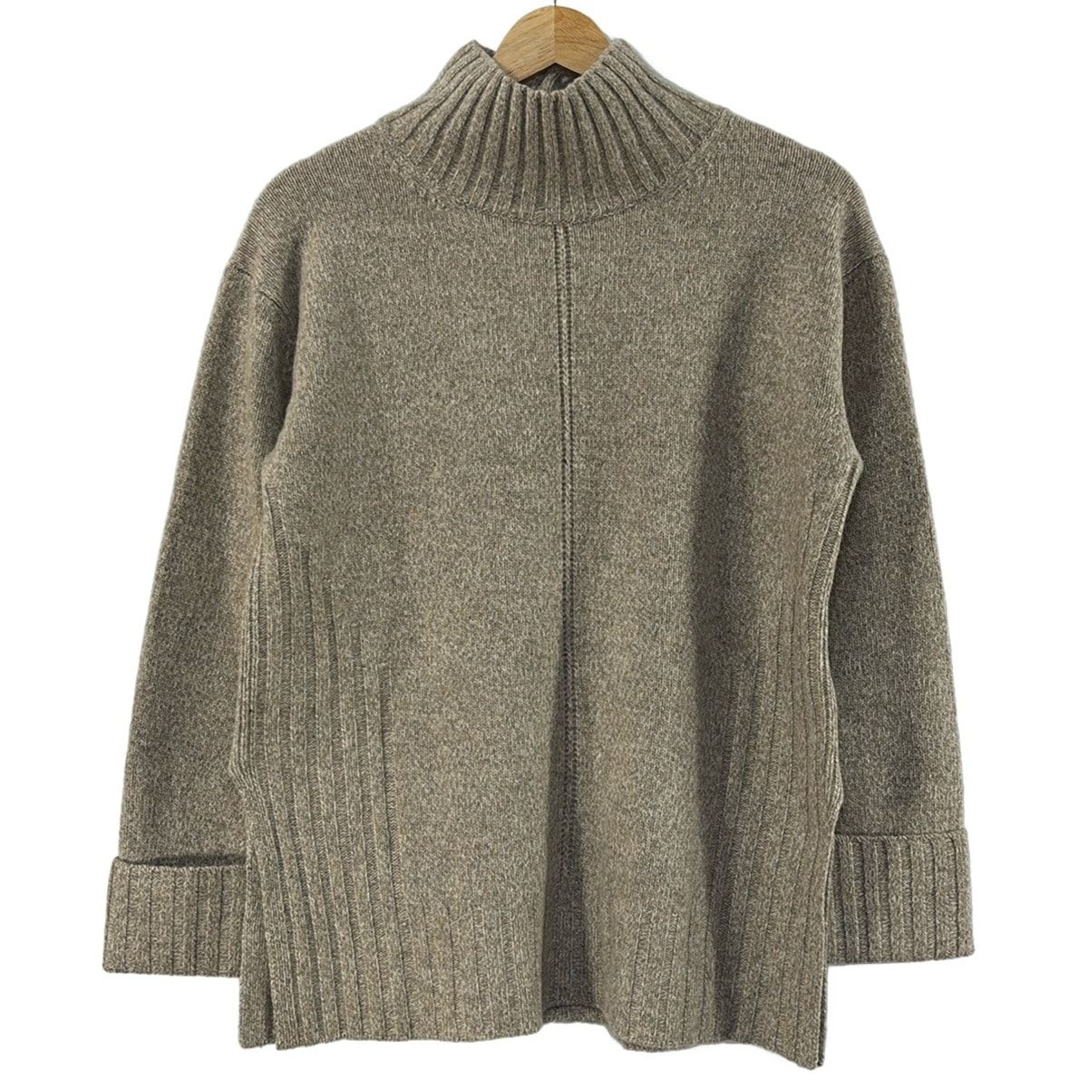 theory luxe(セオリーリュクス) 長袖セーター サイズ38 M レディース美品 - グレーベージュ ハイネック