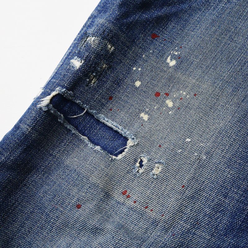 イアリア製 JPタグ ディースクエアード DSQUARED2 Slim Jean ダメージ